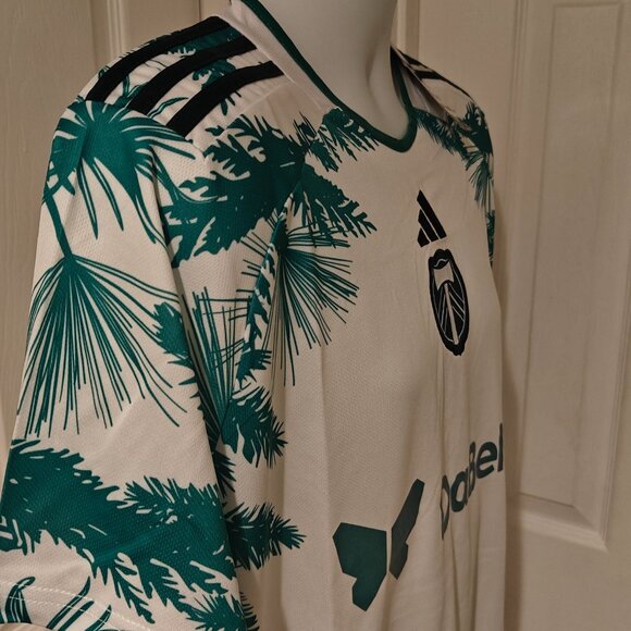 adidas Portland Timbers 2024/25 Away Jersey Men's Sizes S - XL NWT MLS Natural - Picture 7 of 16